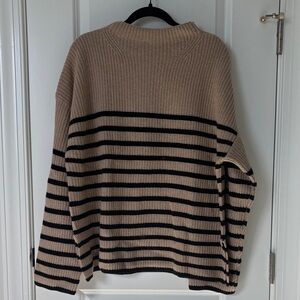 Rails Claudia Camel Ebony Sweater